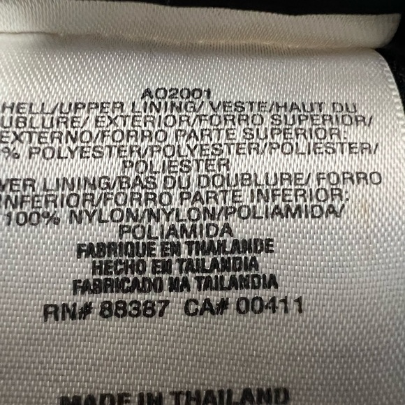 Adidas Women’s Nylon Track Jacket Vintage Full Zip Black- Small. 1111 - Picture 3 of 3